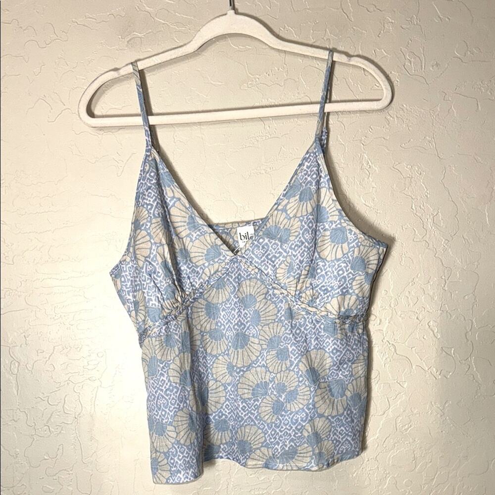 Bila Helena 100% cotton lightweight resort wear collection top. NWOT